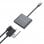 Station d'accueil Conceptronic DONN01G USB-C 3.2 Gen1 vers HDMI/USB 3.0/USB-C PD 60 W