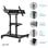 Onkron TS1380 Support TV mobile inclinable 50"-83" VESA 800x500 Max 65Kg