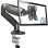 Onkron G80-BLK Supporto per Monitor con Braccio Articolato 13"-32" VESA 100x100 Max 8kg