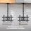 Onkron N2L-BLK Supporto Telescopico da Soffitto/Parete per TV 32"-70" VESA 600x400 68Kg