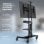 Onkron TS1881 Support de sol mobile pour TV 50"-86" VESA 800x500 Max 90Kg