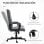 Vinsetto Silla de Oficina Giratoria Altura Ajustable Gris