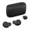 Écouteurs Jabra Evolve2 Buds sans fil Bluetooth USB-C avec ANC, usage professionnel, noirs