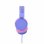 DCU Casque pour Enfants avec Microphone Rose/Lilas