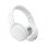 Auriculares DCU inalámbricos Bluetooth v5.0 con micro SD, radio FM y cable jack blanco