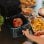 Friggitrice ad aria Cecotec Cecofry Full InoxBlack 5500 Pro 5.5L 1700W acciaio touch timer
