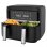 Freidora de aire Cecofry Advance Double Freidora sin Aceite 9L 2850W