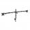 Kimex 015-1623 Support de table pour 3 PC 13'' à 27'' VESA 100x100 Max 7Kg
