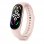 Bracelet en silicone rose Xiaomi pour Smart Band 7