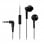 Cuffie nere Panasonic RP-TCM115