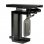 ROLINE Support Mini PC, extractible, pivot, noir