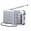 Radio AM/FM analogique portable Panasonic RF-P150DEG