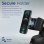 Support voiture antidérapant 360° Promate Mount-2 pour smartphone/GPS noir