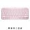 Logitech MX Keys Mini Tastiera wireless Bluetooth Layout rosa UK