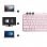 Logitech MX Keys Mini Tastiera wireless Bluetooth Layout rosa UK