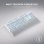 Razer Pro Type Ultra Teclado Mecánico Inalámbrico Retroiluminado Blanco Switch Yellow