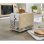 Swan Retro STRP2070CNEU Set Desayuno Hervidor Agua + Tostadora + Microondas 800W Crema