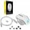 Mouse da gioco wireless ultra wireless Corsair M65 RGB 26.000 DPI bianco