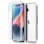 Estojo de silicone 3D legal e transparente para iPhone 14 Plus