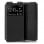 Estojo de capa flip preto legal e liso para TCL 305i