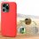 Cool Funda Eco Biodegradable Roja para iPhone 14 Pro