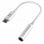 Promate AUXLink-C Adaptador de Audio USB-C a Jack 3.5mm 12cm Blanco