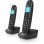 SPC Air Pro Duo Telefonos Inalambricos Negros