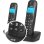Telefono Fisso Senza Fili Pack Duo SPC Air Pro Nero Display Retroilluminato