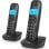 Telefono Fisso Senza Fili Pack Duo SPC Air Pro Nero Display Retroilluminato