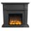MPC Camino Boiler Floor Elektrokamin 1500 W Dunkelgrau