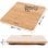 Duronic BS503 Báscula de Baño Digital Bambú