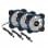 Yeyian Typhoon LII Master Kit 3 Ventoinhas ARGB 120mm Pretas + 2 Tiras LED ARGB + Controlador