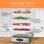 Aigostar Crispy Deshidratador de Alimentos 5 Bandejas 240W