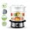 Aigostar Steel Vaporizador de Alimentos 9L 800W