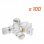 PcCom Essential Conector RJ-45 Cat6 100 Unidades