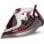 Solac S91869600 fer à repasser Fer à repasser à sec ou à vapeur Semelle en céramique 2800 W Cerise, Blanc