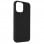Coque en silicone souple Avizar avec finition noire Soft Touch pour iPhone 13 Pro