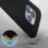 Coque en silicone souple Avizar avec finition noire Soft Touch pour iPhone 13 Pro