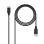Cable Nanocable USB 3.1 Gen2 USB-C a USB-A 10Gbps 3A 2m Negro
