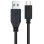 Cable Nanocable USB 3.1 Gen2 USB-C a USB-A 10Gbps 3A 2m Negro