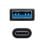 Cable Nanocable USB 3.1 Gen2 USB-C a USB-A 10Gbps 3A 2m Negro