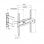 La Vague WM-ST1-55 Soporte de Pared para TV 32"-55"  VESA 400x400 Max 40Kg