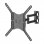 La Vague WM-ST2-55 Soporte de Pared para TV 25"-55" VESA 400x300 Máx 25Kg