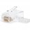 Nanocable Conectores para Cable de Red RJ45 UTP Cat.6 100 Unidades