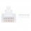 Nanocable Conectores para Cable de Red RJ45 UTP Cat.6 100 Unidades