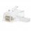 Conectores nanocabos para cabo de rede RJ45 UTP Cat.6 50 unidades