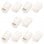 Conectores nanocabos para cabo de rede RJ45 UTP Cat.6 50 unidades