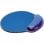 Tappetino ergonomico in gel Roline con poggiapolsi blu