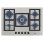 Placa de gas Teka EFX 70.1 5G AI AL DR CI 75 cm Acero Inoxidable