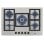 Placa de gas Teka EFX 70.1 5G AI AL DR CI 75 cm Acero Inoxidable